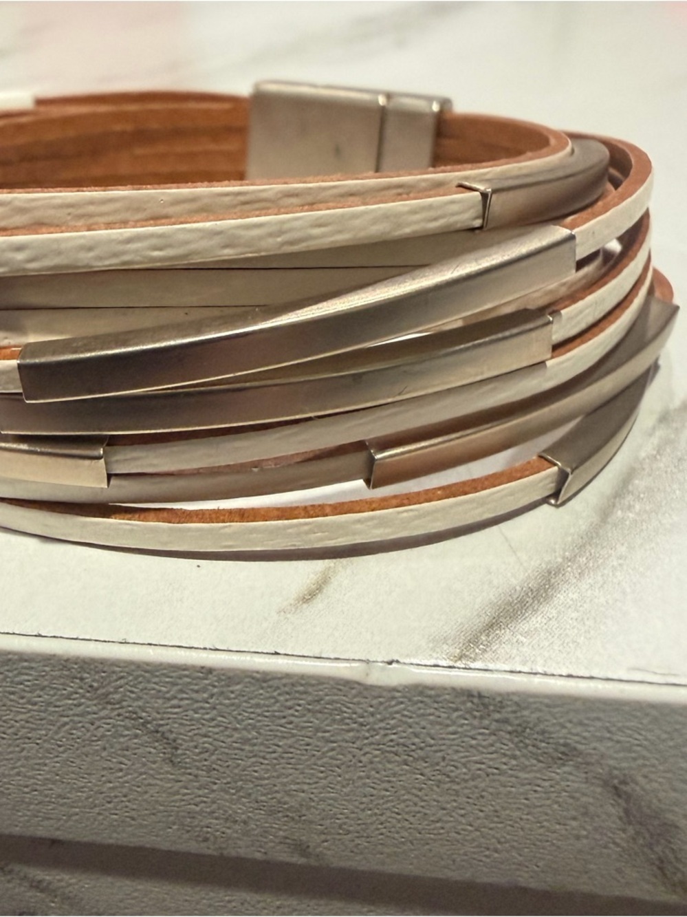 Altar’d State Leather Bracelet - Picture 2 of 4